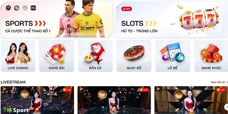 Sự kết hợp hoàn hảo giữa đa dạng các thể loại cá cược