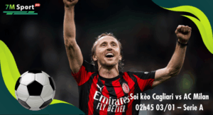 Đội hình dự kiến trước trận Cagliari vs AC Milan
