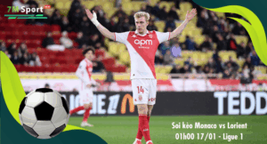 Đội hình dự kiến trước trận Monaco vs Lorient