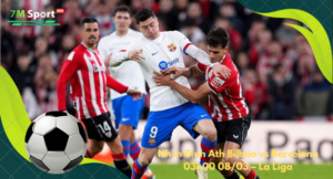 Đội hình dự kiến trước trận Ath Bilbao vs Barcelona